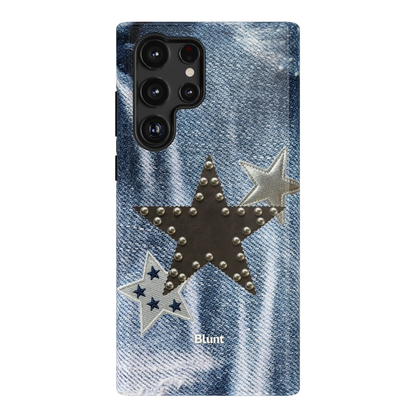 Denim Starstud Samsung Case