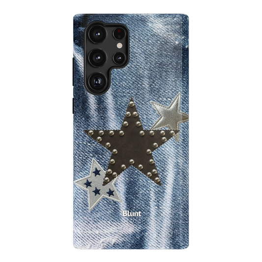 Denim Starstud Samsung Case