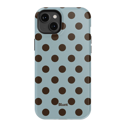 Seafoam Dot iPhone Case