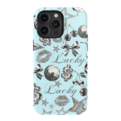 Lucky Baby Blue iPhone Case