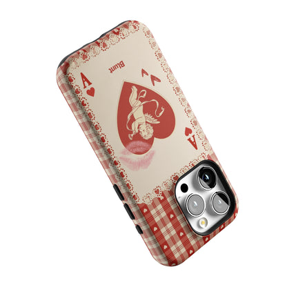 Ace of Hearts iPhone Case gallery - Iphone_15_Pro_5