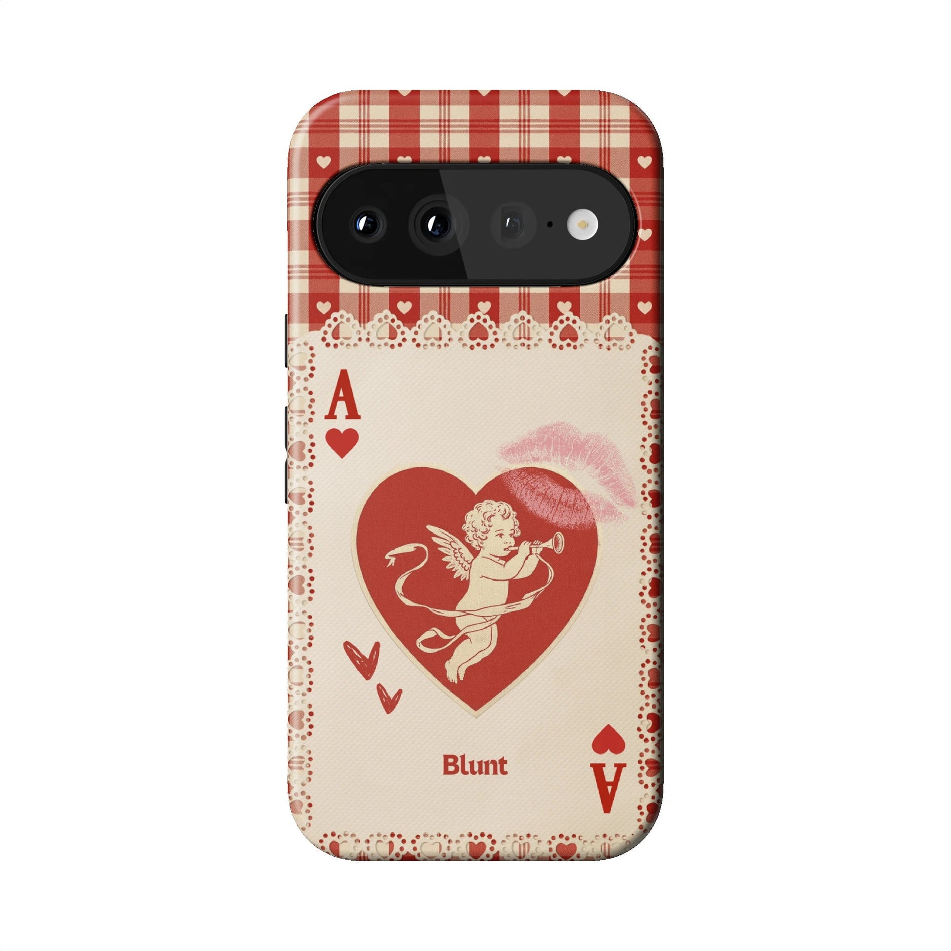 Ace of Hearts Pixel Case - Blunt Cases
