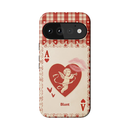 Ace of Hearts Pixel Case - Blunt Cases
