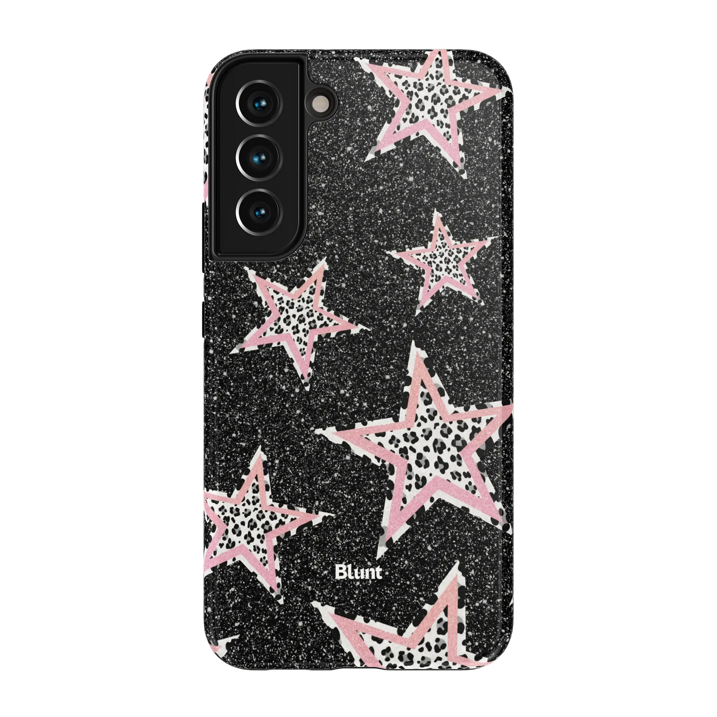 Pink Zebra Stars Samsung Case