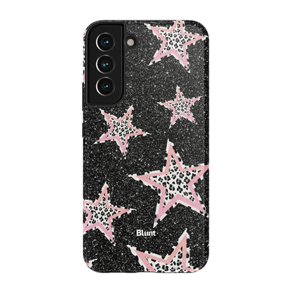 Pink Zebra Stars Samsung Case