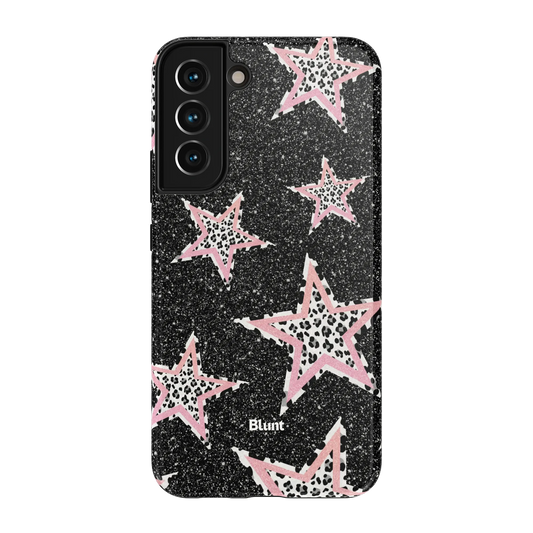 Pink Zebra Stars Samsung Case