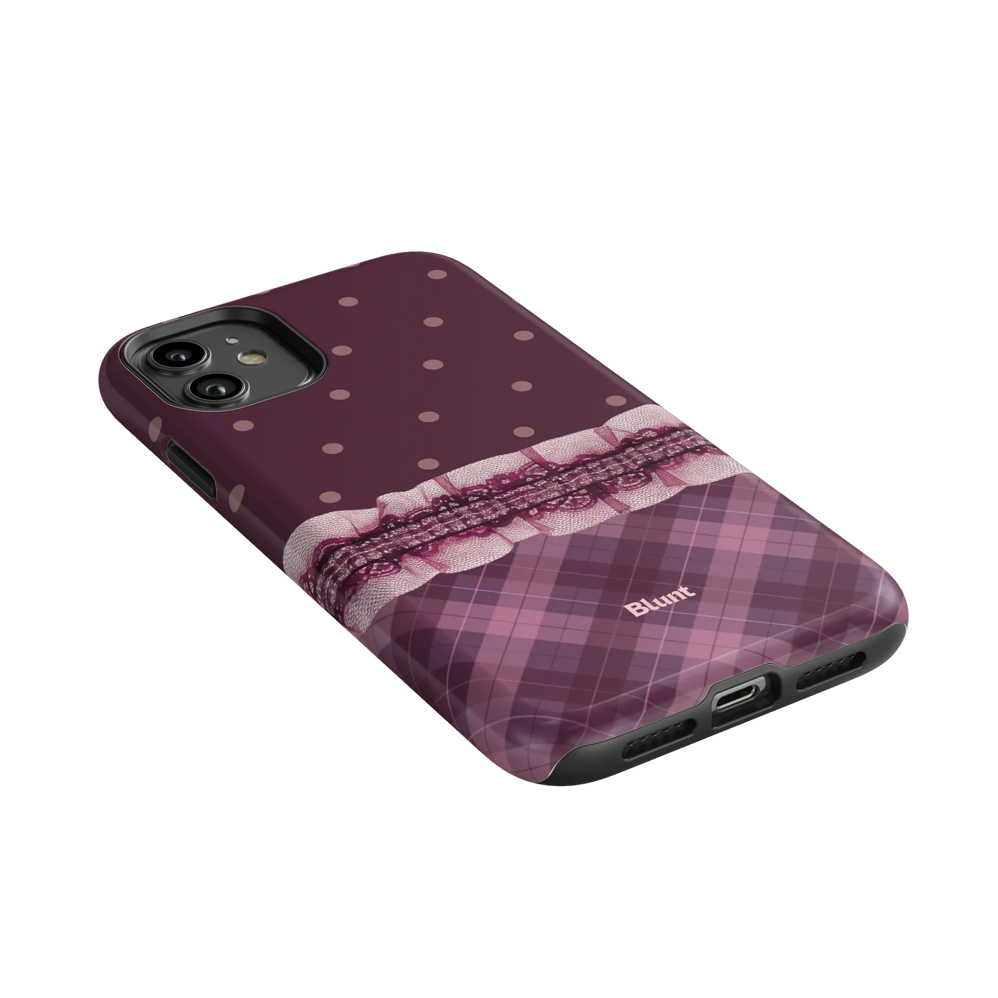 Lilac-Lattice-iphone-case-iPhone 11-2