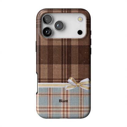 Mocha-Plaid-iphone-case-iPhone 17 Pro Max-1