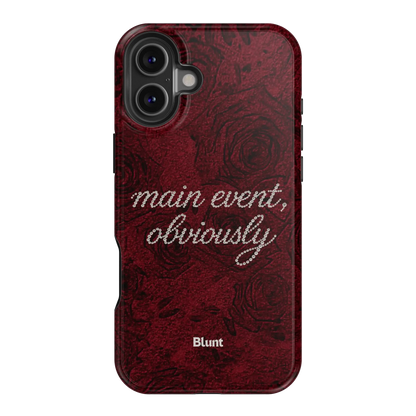 Main Event iPhone Case