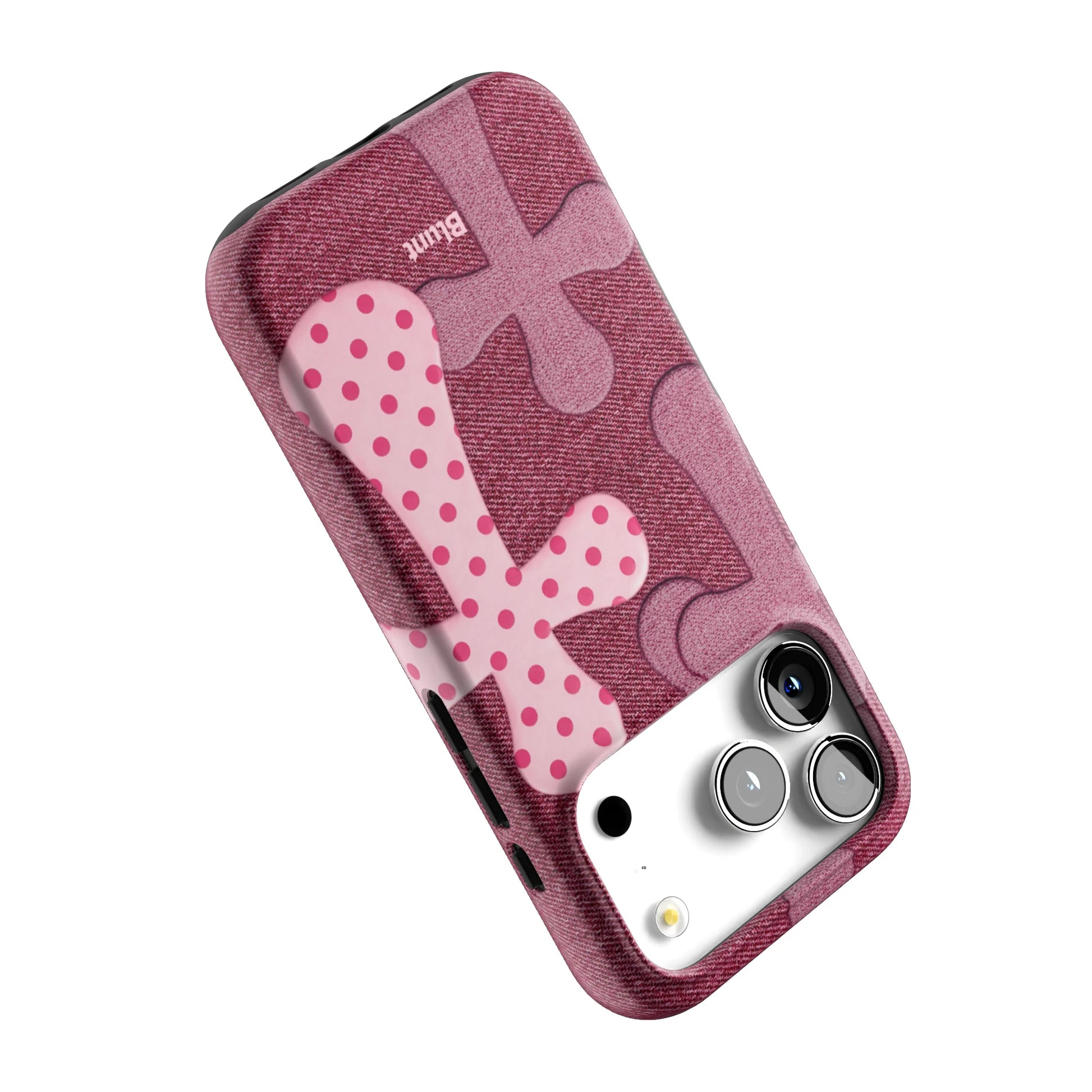 Pink-Polka-Patch-iphone-case-iPhone 17 Pro-4