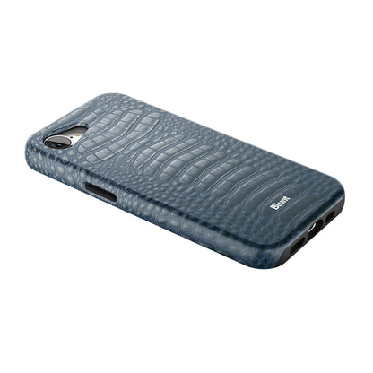 Navy-Croc-iphone-case-iPhone 17 E-2