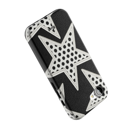 Noir-Polka-Star-iphone-case-iPhone 17 E-4