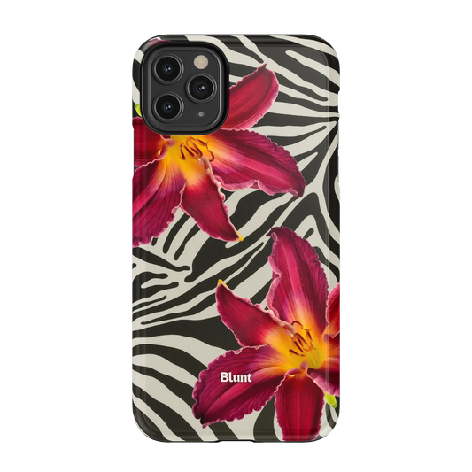 Zebra Lily iPhone Case