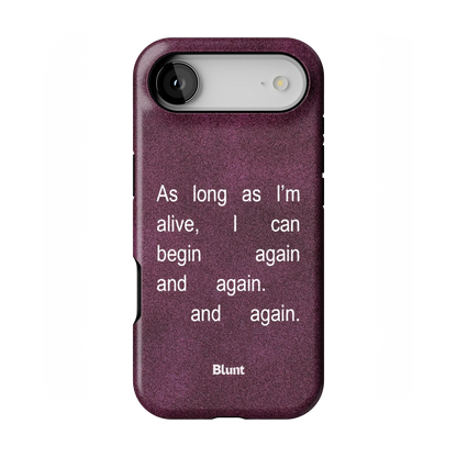 Again  Again iPhone Case