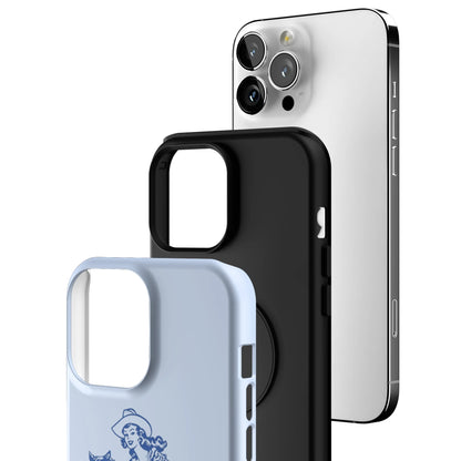 Blue-Lasso-Lady-iphone-case-iPhone 13 Pro Max-3