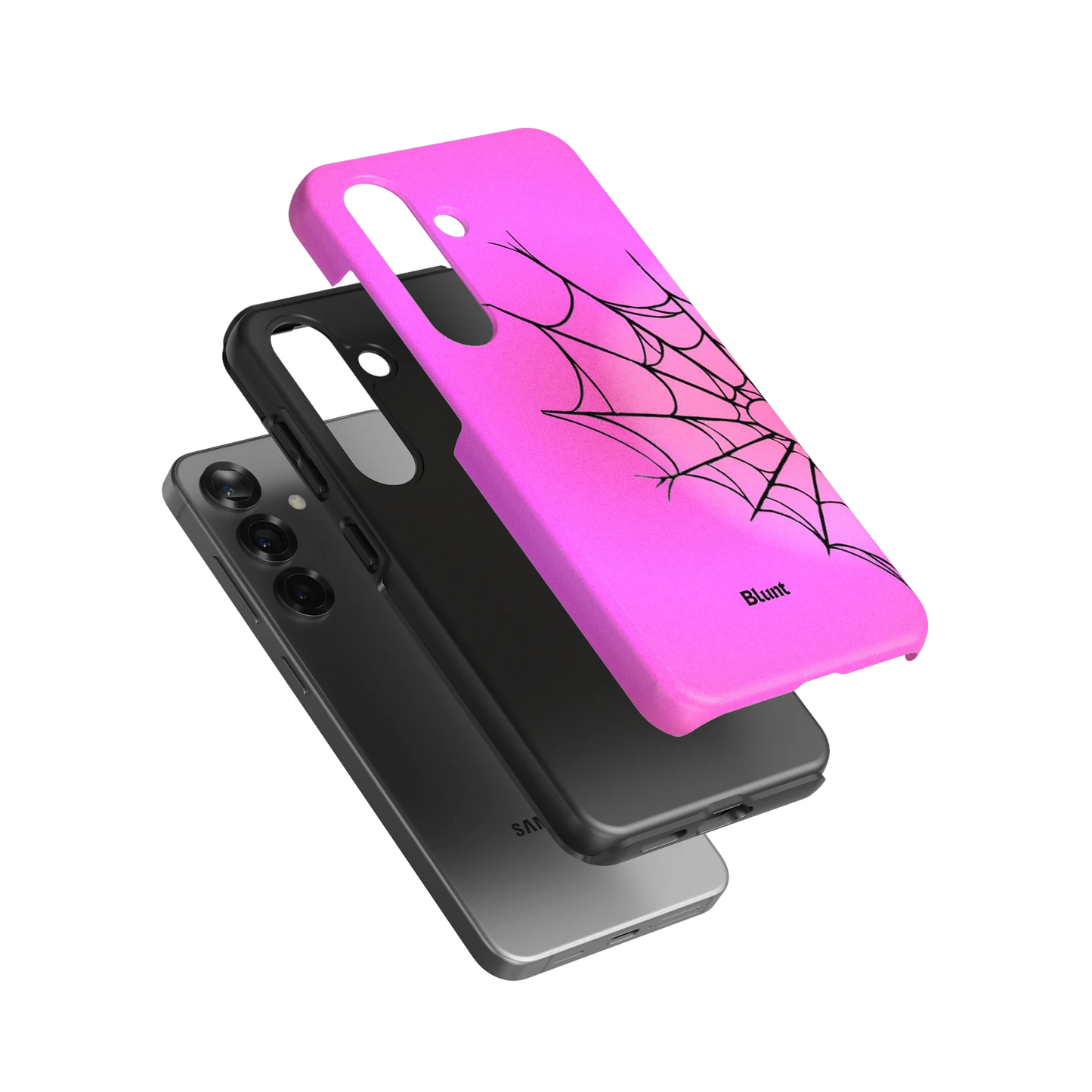Pink Web Samsung Case
