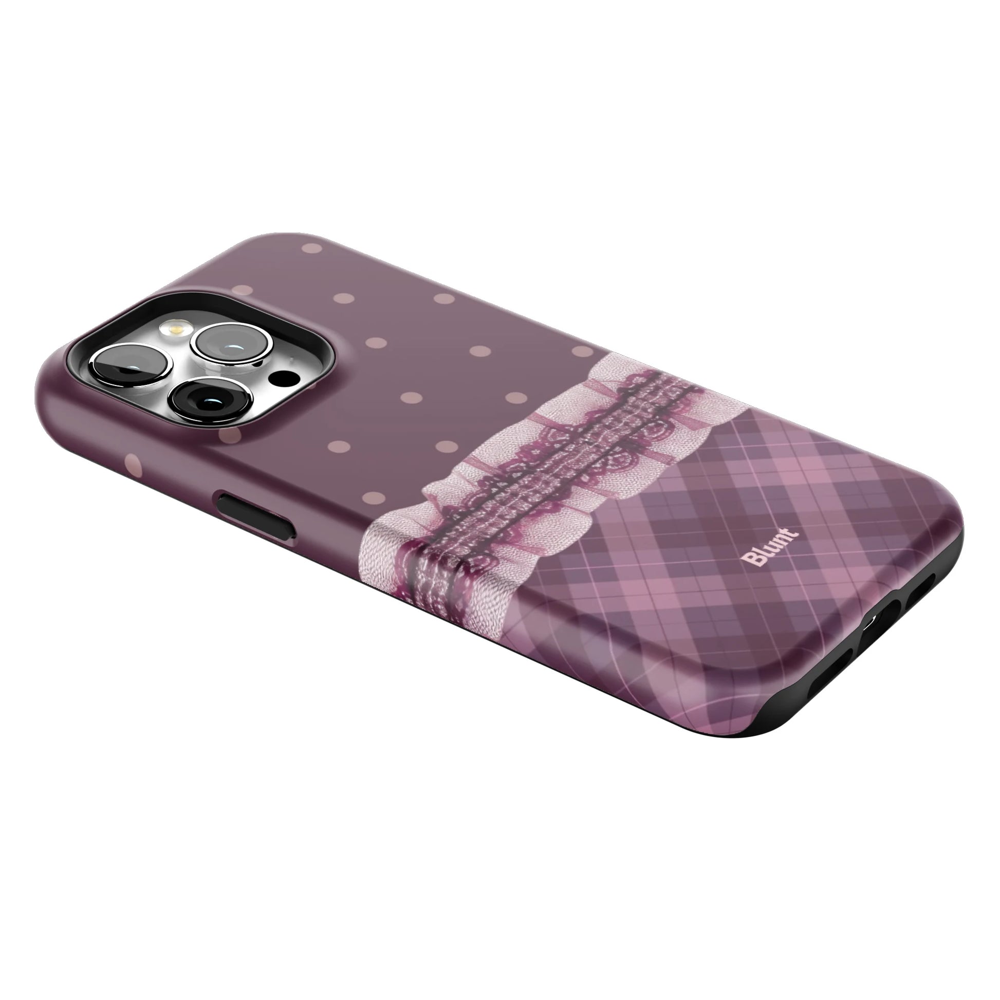 Lilac-Lattice-iphone-case-iPhone 15 Pro Max-2