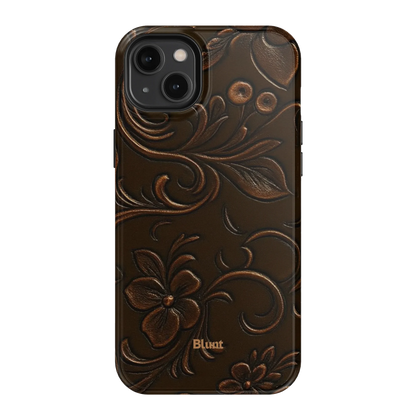 Tooled Leather iPhone Case