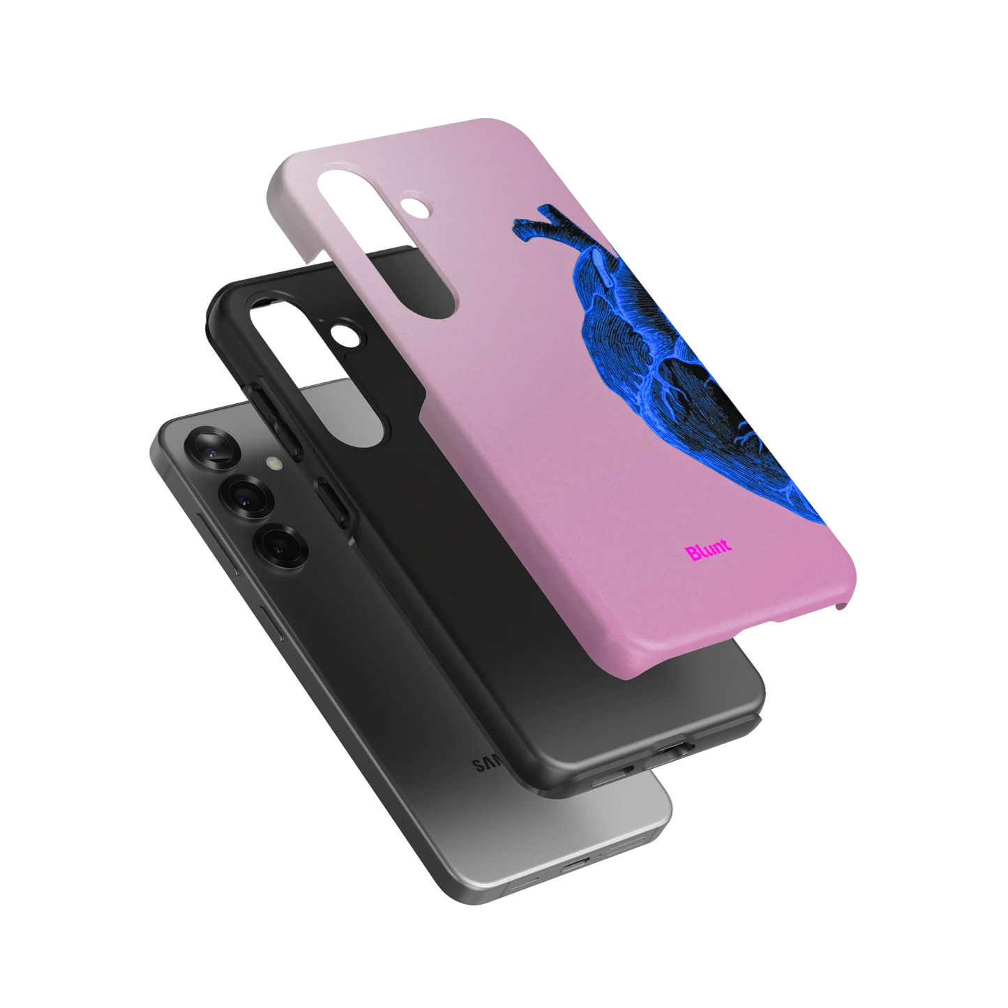 Anatomy Heart Blue Samsung Case