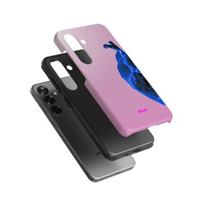 Anatomy Heart Blue Samsung Case
