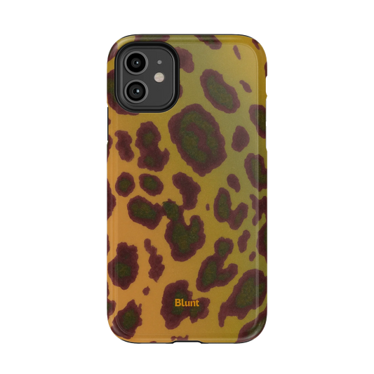 Cranberry Cheetah iPhone Case