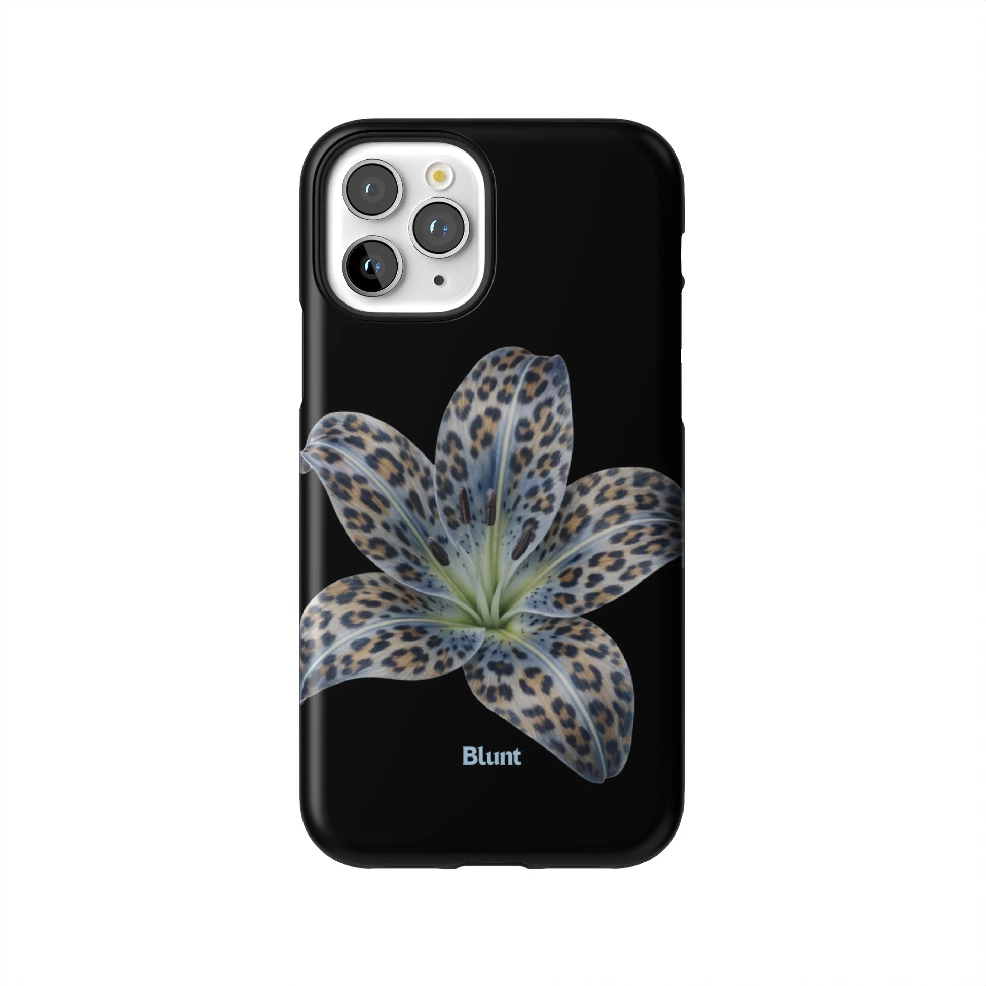 Blue-Leopard-Bloom-iphone-case-iPhone 11 Pro-1