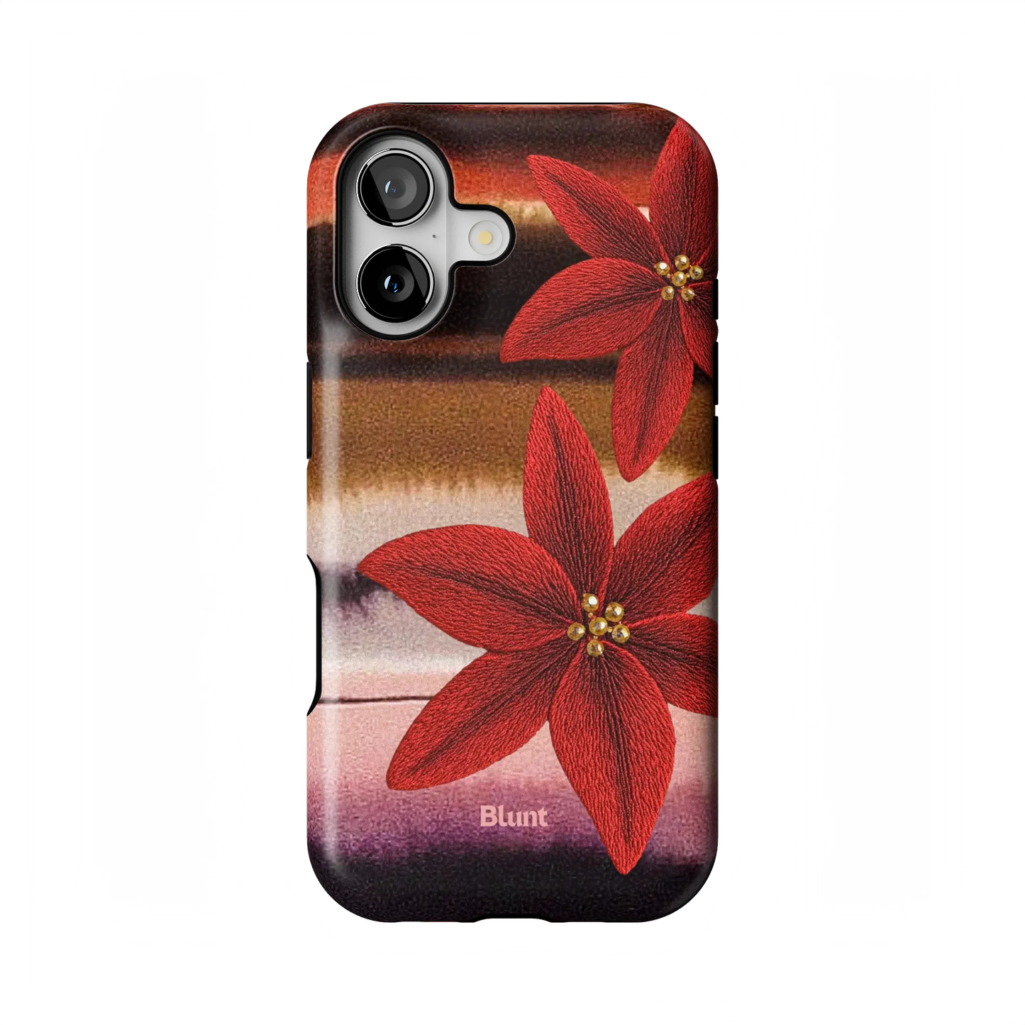 Crimson Bloom iPhone Case