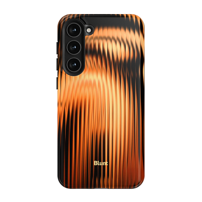 Copper Ripple Samsung Case