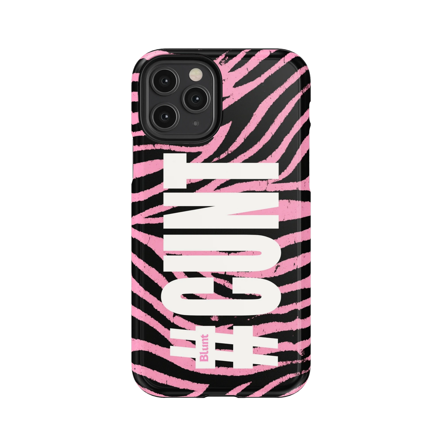 CXNT Pink Zebra iPhone Case