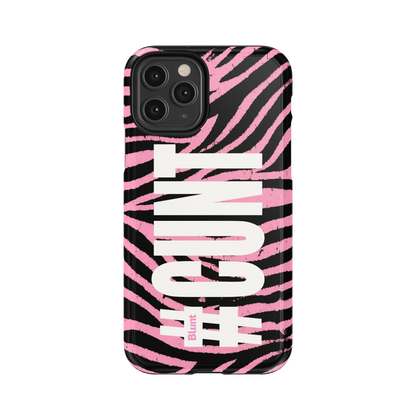 CXNT Pink Zebra iPhone Case