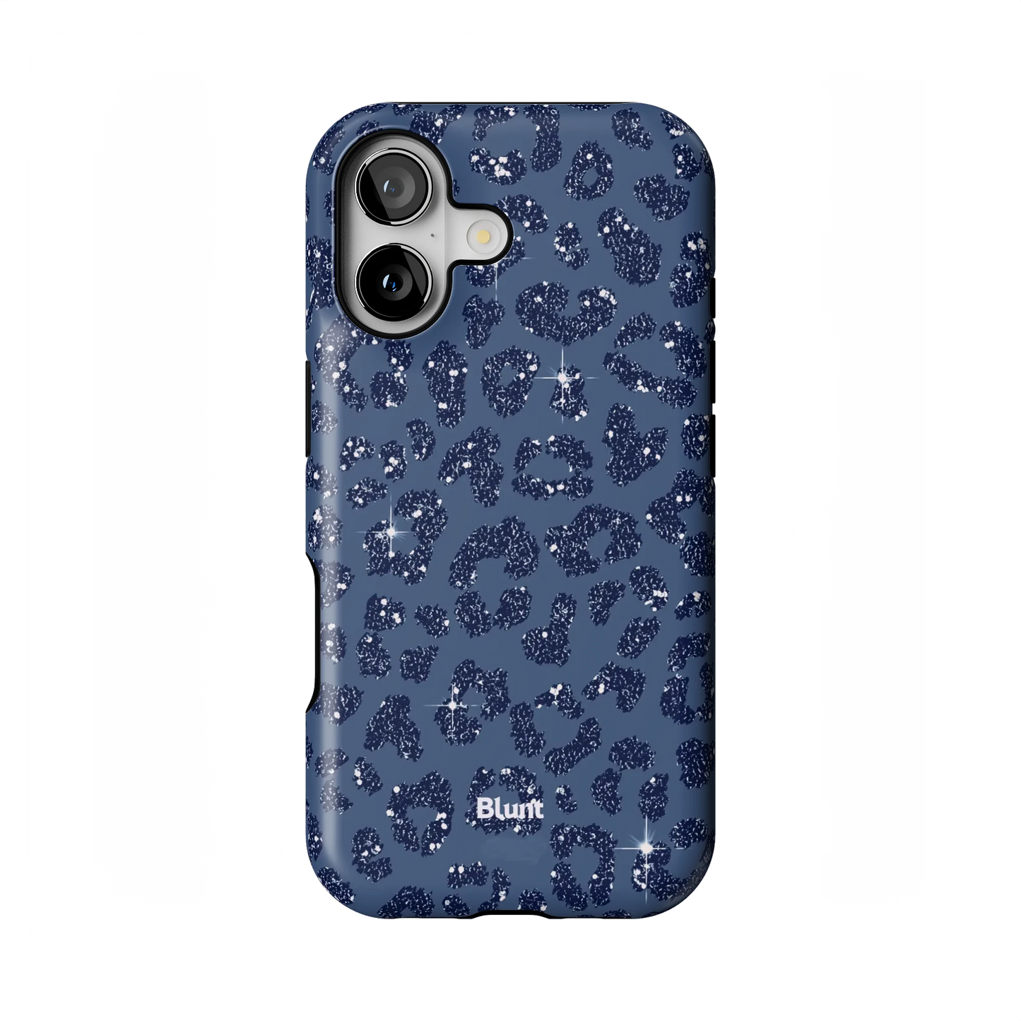 Blue Cheetah Print iPhone Case
