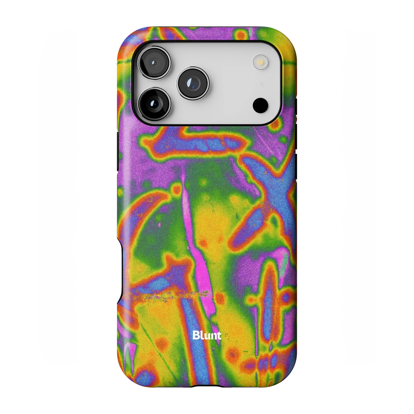 Neon Terrain iPhone Case