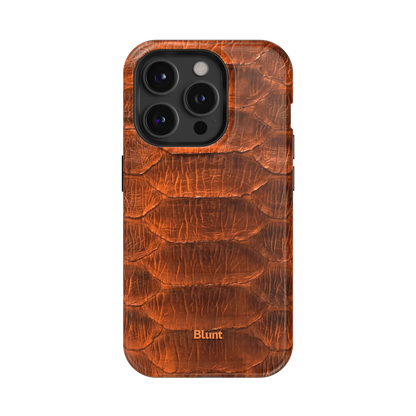 Auburn Python iPhone Case