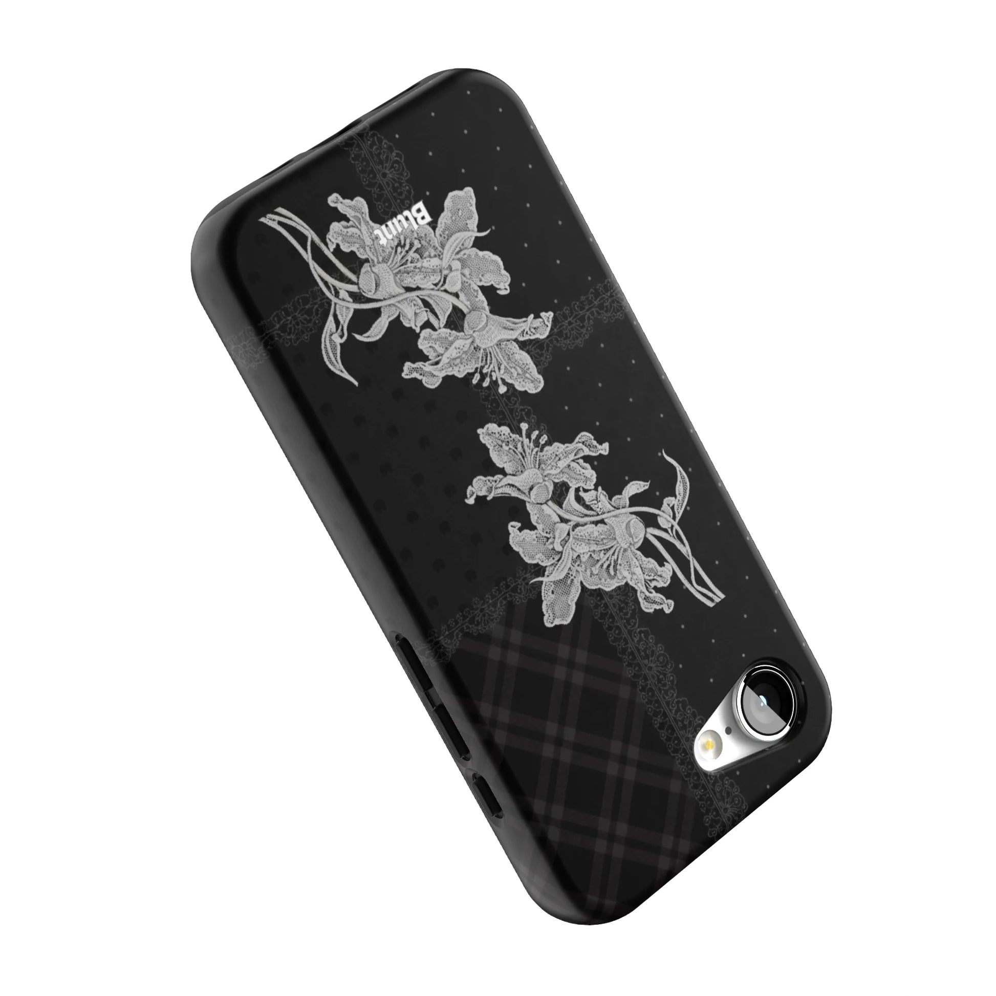 NOIR-PETALS-iphone-case-iPhone 16 E-4