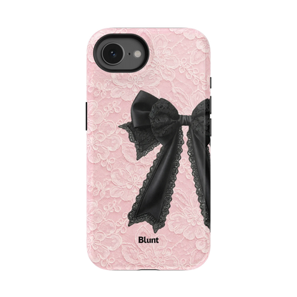 Blushed Bow iPhone Case