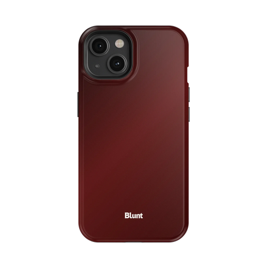 Oxblood iPhone Case