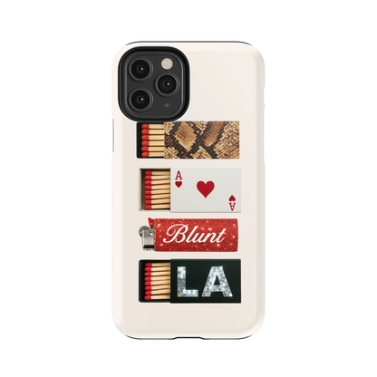Cream Match iPhone Case