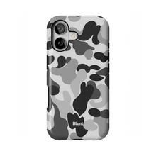 Grey Camo iPhone Case