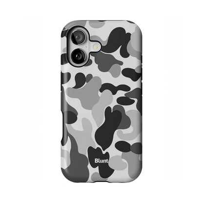 Grey Camo iPhone Case