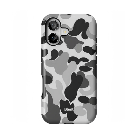 Grey Camo iPhone Case