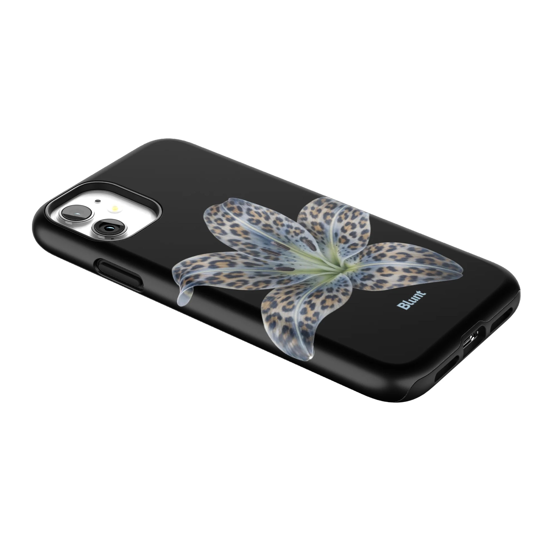 Blue-Leopard-Bloom-iphone-case-iPhone 11-2