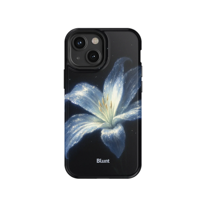 Blue Lilly iPhone Case