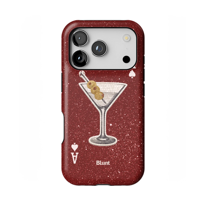 Red Dirty Martini iPhone Case