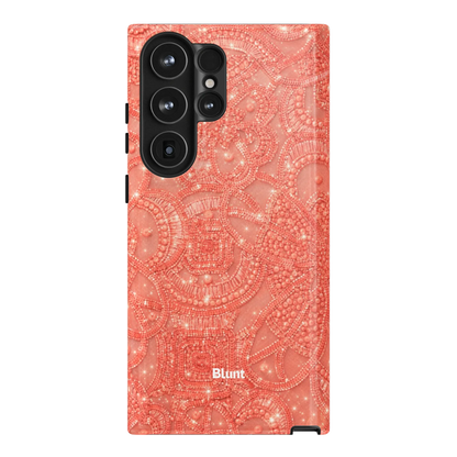 Coral-Glam-samsung-case-Galaxy S23 Ultra-1