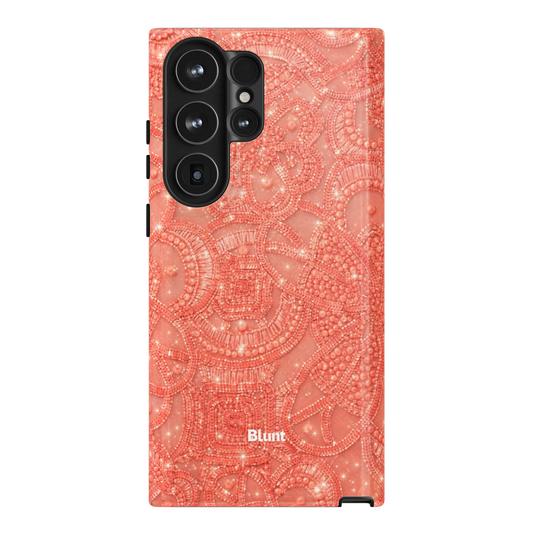 Coral-Glam-samsung-case-Galaxy S23 Ultra-1