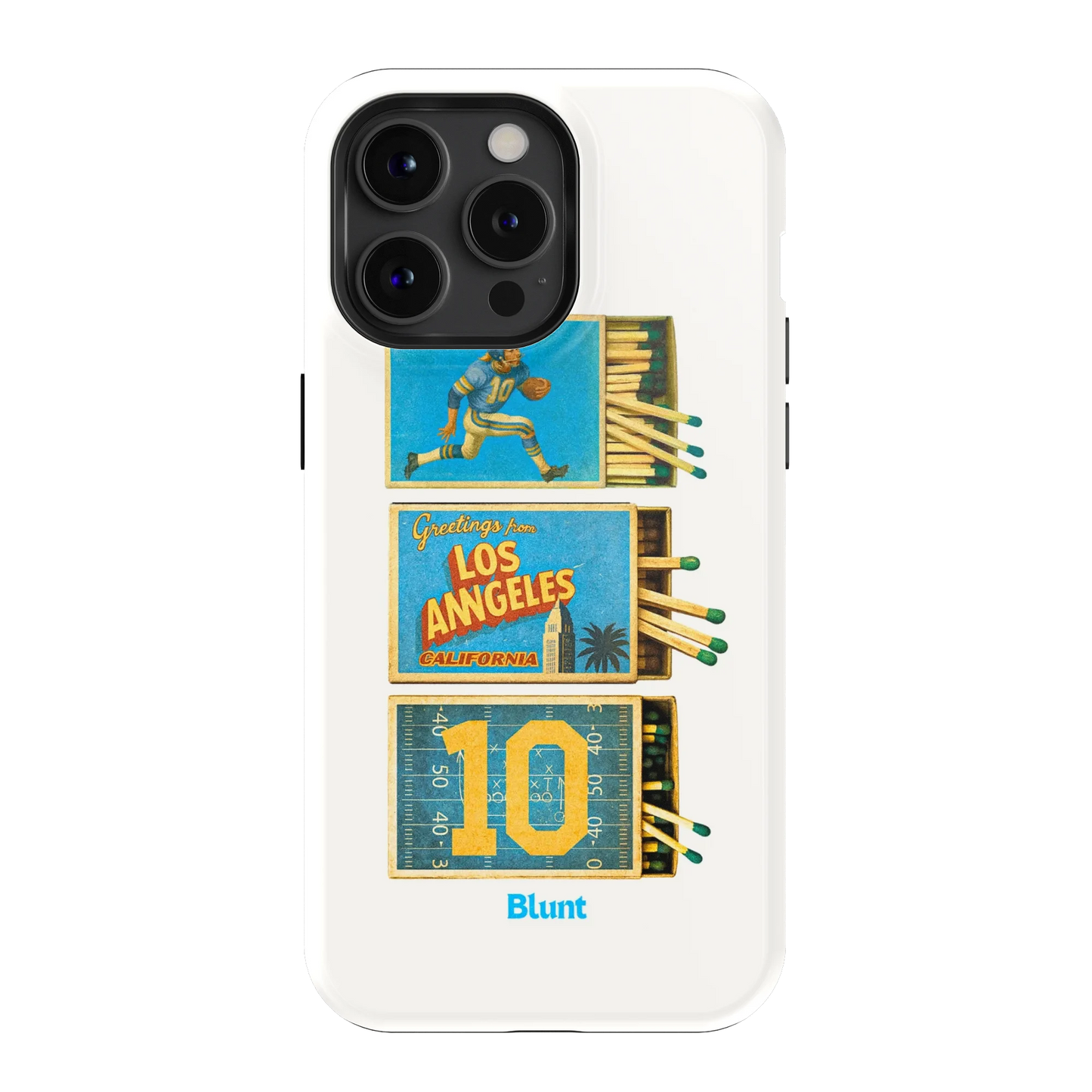 LA Coast Football iPhone Case