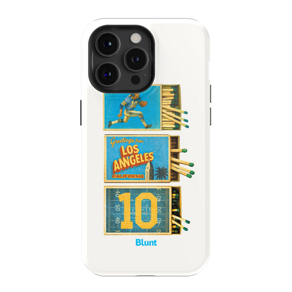 LA Coast Football iPhone Case