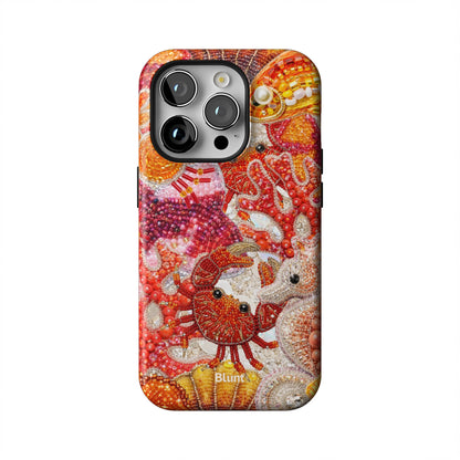 Coral-Luxe-iphone-case-iPhone 14 Pro-1