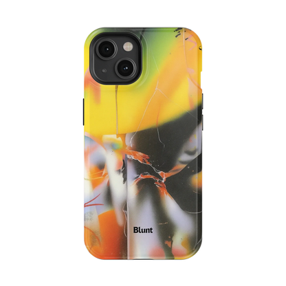 Golden Blur iPhone Case