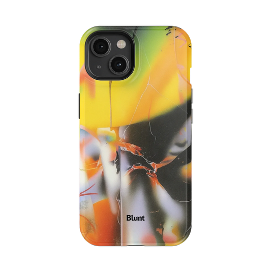Golden Blur iPhone Case